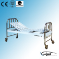 Mild Steel Moveable Two Functions Manual Hospital Ward Bed (C-7)